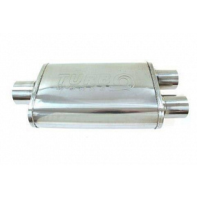 Středový tlumič 57mm TurboWorks LT 409SS 355mm