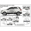 Ochranné boční lišty na dveře, Ford EcoSport II, 2012+