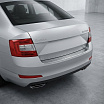 Nerez ochranný panel zadního nárazníku Škoda Octavia III sedan, Fabia III HTB broušený