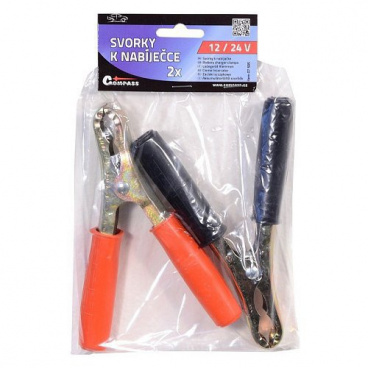 Svorky k nabíječce (15 x 10 cm) 2ks