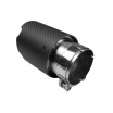 Koncovka tlumiče 89mm vstup 76mm Carbon Matt