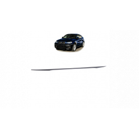 Zadní křídlo BMW X6 E71 E72 Lip Gloss Black