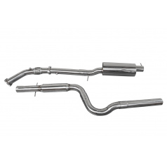 Výfukový systém CatBack VW Golf IV Jetta 1.8T FWD + Downpipe 3"