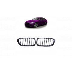 Gril BMW 3 F30 F31 jednotlivé lamely Matná černá