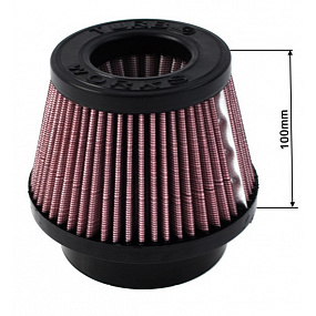 Sportovní vzduchový filtr TurboWorks průměr 80-89 mm, výška 100 mm Sportovní vzduchový filtr TurboWorks průměr 80-89 mm, výška 100 mm