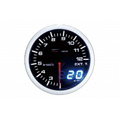 Hodiny Depo Dual 60mm - Teplota výfukových plynů
