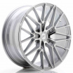 JR Wheels JR38 18x8 ET42 5x112 Stříbrná Leštěná Čelní Strana
