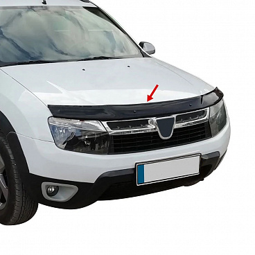 Deflektor přední kapoty Dacia Duster 2010-17 Deflektor přední kapoty Dacia Duster 2010-17