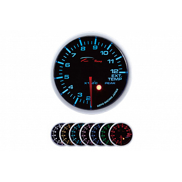 Hodiny Depo SKPK 52mm - Teplota výfukových plynů