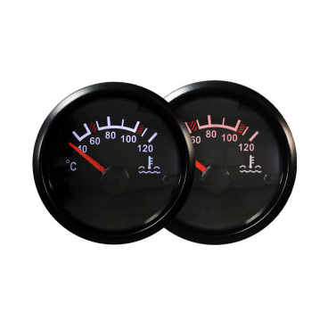 Hodiny Auto Gauge T90 52mm - Teplota vody