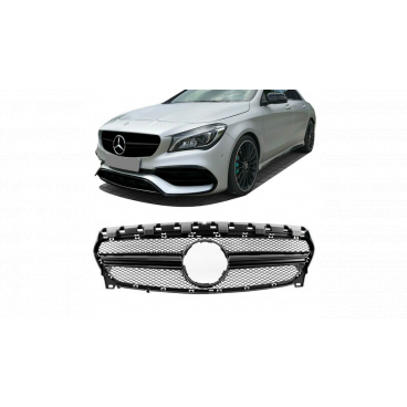 Gril Mercedes-Benz CLA C117, X117 Facelift Černý A-Typ