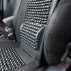 Potah na sedadlo korálky s opěrkou zad do auta 