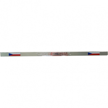 Samolepící lišty na rámeček SPZ-provedení chrom