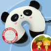 Dětský anatomický polštářek Panda za krk 29x24 cm