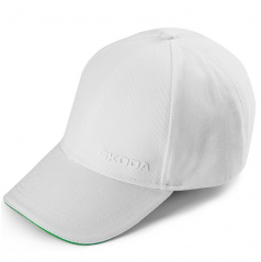 Originální kšiltovka ŠKODA bílá