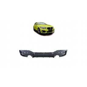 Difuzor BMW 1 F20 F21 Facelift Zadní Lesklá Černá