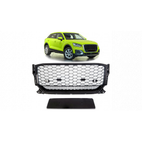 Gril Audi Q2 Lesklá Černá Gril Audi Q2 Lesklá Černá