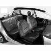 Autopotahy Profil-Škoda Felicia-dělená zadní sedačka-černá