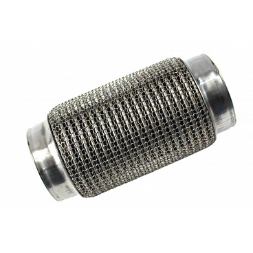 Flexibilní výfuková spojka 60x200mm Zesílená 304SS Flexibilní výfuková spojka 60x200mm Zesílená 304SS