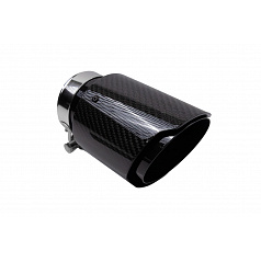 Koncovka tlumiče 101mm vstup 70mm Carbon Gloss