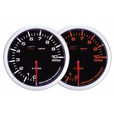 Hodiny Depo WA 60mm - Otáčkoměr 10000RPM Hodiny Depo WA 60mm - Otáčkoměr 10000RPM