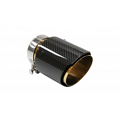 Koncovka tlumiče 114mm vstup 76mm Carbon Gloss