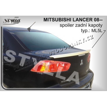MITSUBISHI LANCER sedan 10 08+ spoiler zad. kapoty