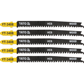 List pilový do přímočaré pily na dřevo typ T 13-8TPI sada 5 ks List pilový do přímočaré pily na dřevo typ T 13-8TPI sada 5 ks