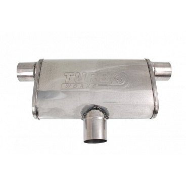 Střední zadní tlumič 76mm TurboWorks LT 409SS 355mm