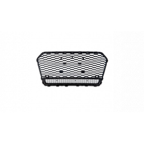 Gril Audi A6 C7 Facelift Stříbrný & Lesklý Černý