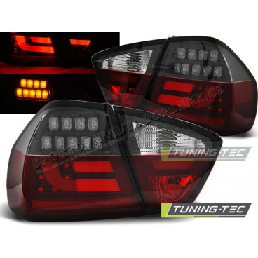 BMW E90 03.2005-08.2008 zadní LED lampy red white black BAR BMW E90 03.2005-08.2008 zadní LED lampy red white black BAR