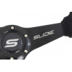 Sportovní volant WRC SLIDE II černý (semiš potah) 350 mm