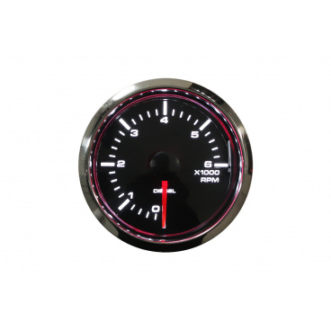 Otáčkoměr Auto Gauge STP2B 52mm - Diesel