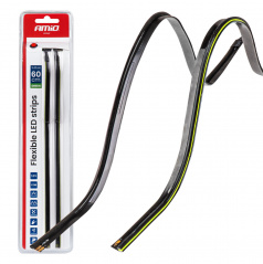 LED COB pásky do auta boční zelené 2x30cm 12V AMIO-04577