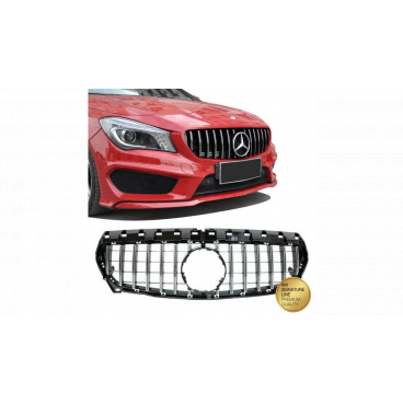 Gril Mercedes-Benz CLA C117, X117 GT Chrom & Černý