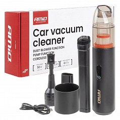 Bezdrátový automobilový vysavač s funkcí foukače a sací pumpy 6 kPa 50 W 150 ml