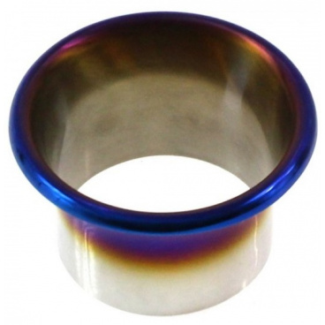 Nerez nasávač vzduchu, nebo zadní difuzor 89 mm titan vzhled Nerez nasávač vzduchu, nebo zadní difuzor 89 mm titan vzhled