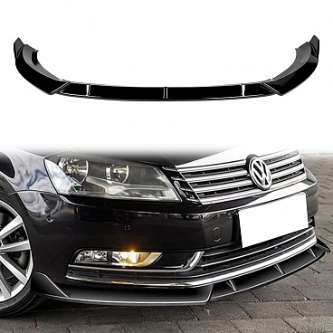 Přední nárazník Gloss Black Volkswagen Passat B7 Přední nárazník Gloss Black Volkswagen Passat B7