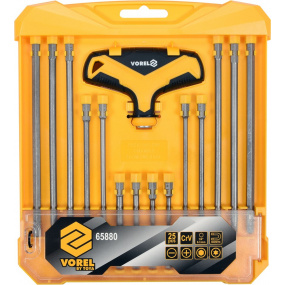 Šroubovák ráčnový s bity sada 25 ks Šroubovák ráčnový s bity sada 25 ks