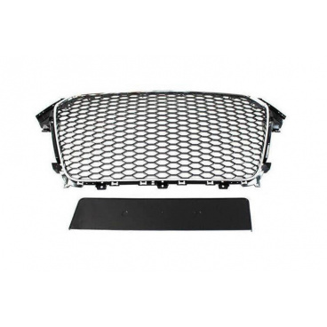 Gril Audi A4 B8 RS-Style Chrom-Černý