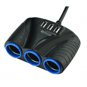 Roztrojka + 3x USB Roztrojka + 3x USB