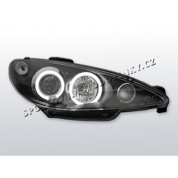 PEUGEOT 206 98-02 ANGEL EYES BLACK (LPPE02) PEUGEOT 206 98-02 ANGEL EYES BLACK (LPPE02)