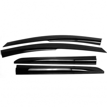 Větrné clony - ofuky na okna přední + zadní Dacia Duster 2010-2018 Větrné clony - ofuky na okna přední + zadní Dacia Duster 2010-2018