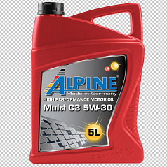 Syntetický motorový olej Alpine Multi C3 5W-30 1 nebo 5 L