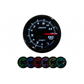 Hodiny ADDCO 52mm - Teplota výfukových plynů