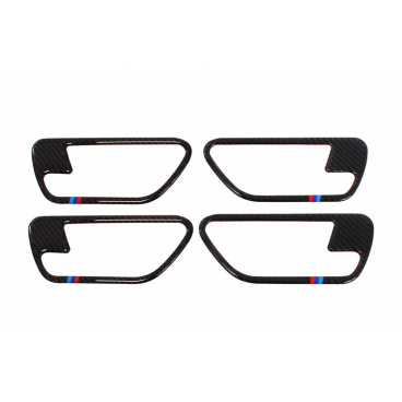 Karbonová fólie na rámečky klik dveří BMW F30 F34