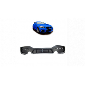 Difuzor BMW 1 F20 F21 Facelift Zadní Matná Černá