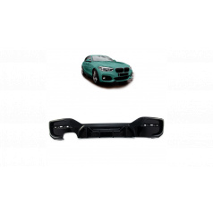 Difuzor BMW 1 F20 F21 Facelift Zadní Lesklá Černá