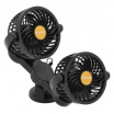 Ventilátor MITCHELL DUO 2x108mm 24V na přísavku