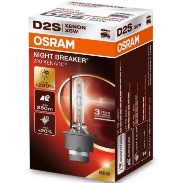 Xenon výbojka D2S Osram Night Breaker 220 XENARC 4500K Xenon výbojka D2S Osram Night Breaker 220 XENARC 4500K